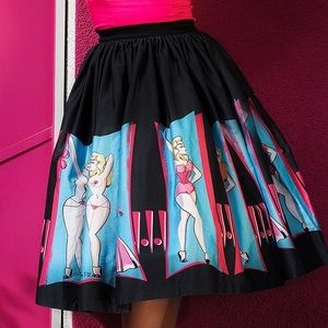 Pinup Couture Burlesque Performer Jenny Skirt